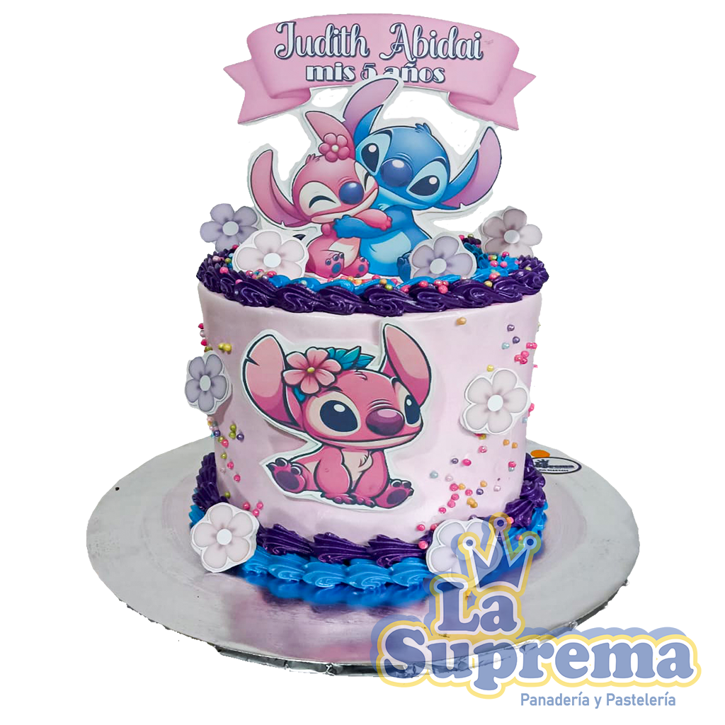 Stitch y Angela Tabloides