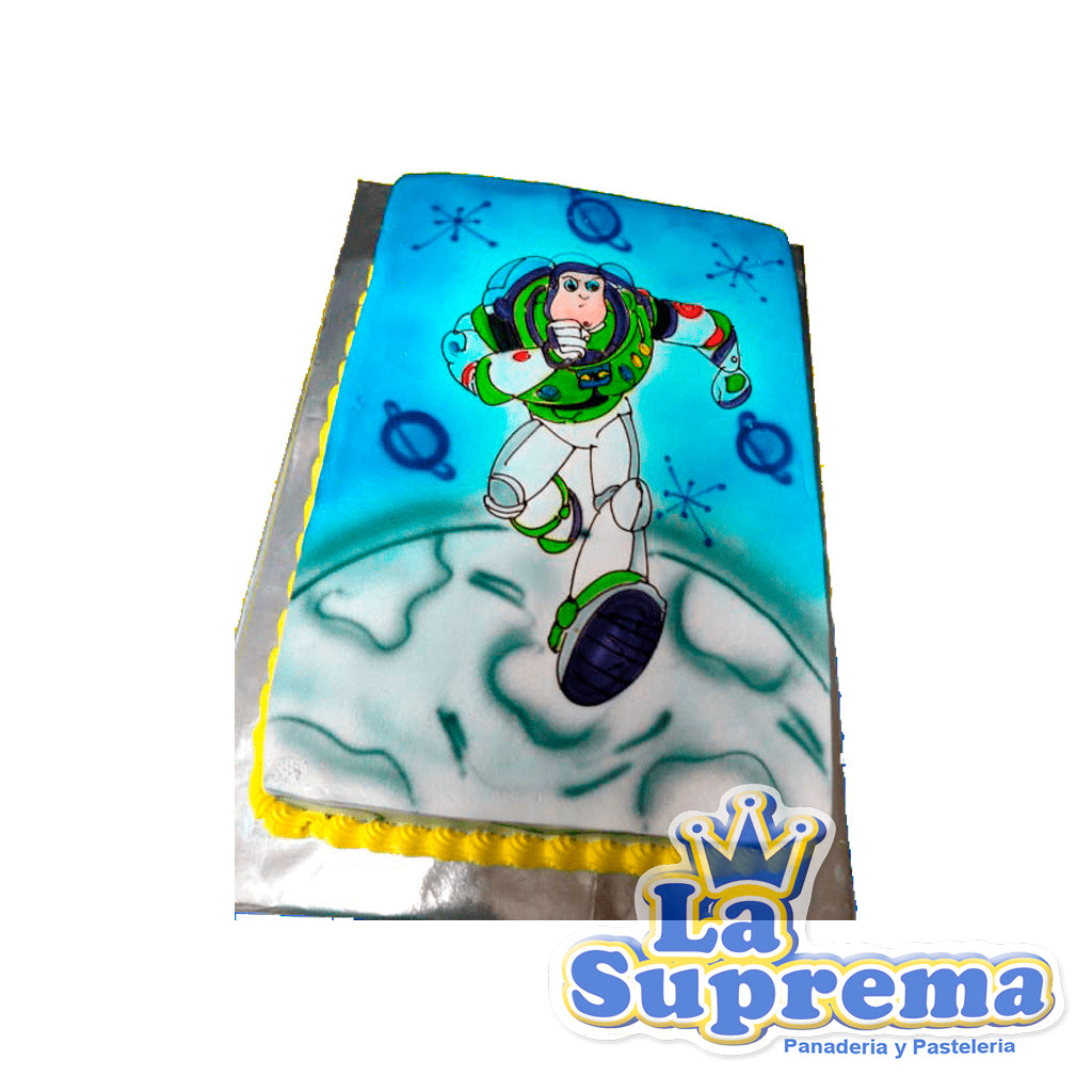 Buzz Lighttyear en la Luna